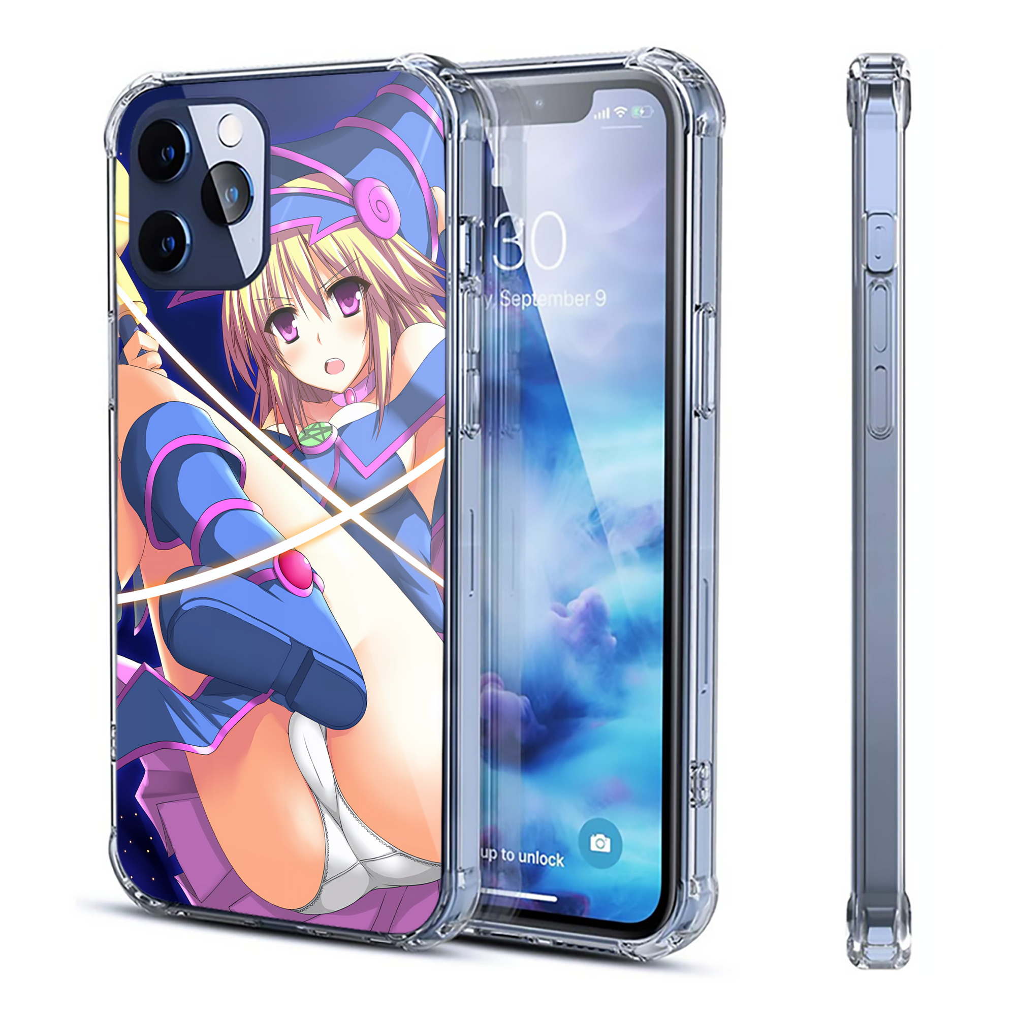 （画像用） 遊☆戯☆王 Yu-Gi-Oh! 【iPhone 12シリーズ対応】透明スマホケース（クリアソフトケース）